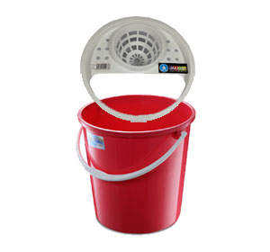Unica Art.400, Water Pail W/ 5833, Mop Squeezer Set